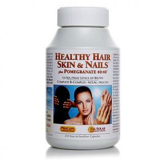 Andrew Lessman Healthy Hair, Skin and Nails plus Pomegranate 4040   250 Capsul