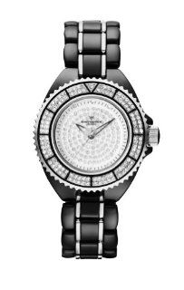 Catorex Women's 119.7.4995.100 C' Pure Black Ceramic Crystal Encrusted Dial Automatic Watch Watches