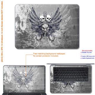 Matte Decal Skin Sticker for Dell XPS 14 Ultrabook with 14" screen (2012 model) (NOTES view IDENTIFY image for correct model) case cover Mat_2012XPS14ultrabk 118 Computers & Accessories