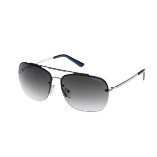 Kenneth Cole Silvertone Rimless Aviator Sunglasses Kenneth Cole Reaction Fashion Sunglasses
