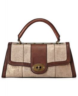 Fossil Vintage Revival Top Handle Flap Satchel   Handbags & Accessories