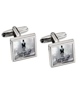 Sterling Silver Cuff Links, Mother of Pearl Father of the Bride Cuff Links   Jewelry & Watches