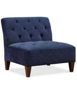 Harper Fabric Armless Living Room Chair   Furniture
