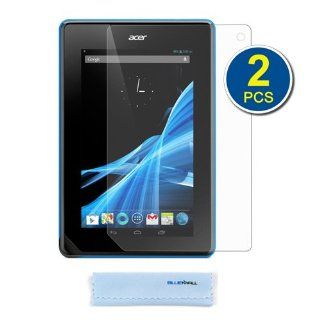 BIRUGEAR 2 Pack Premium HD Guard Film Clear LCD Screen Protector for Acer Iconia B1 A71 New 7 inch Andriod Tablet with *Microfiber Cloth* Computers & Accessories