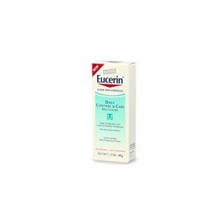 Eucerin Clear Skin Formula Daily Control & Care Moisture Creme   1.7 oz  Facial Treatment Products  Beauty