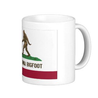 California Bigfoot Coffee Mug
