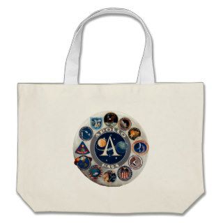 Project Apollo The Composite Logo Tote Bags