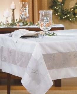 Homewear Table Linens, Winter Wonderland 60 x 120 Tablecloth   Table Linens   Dining & Entertaining
