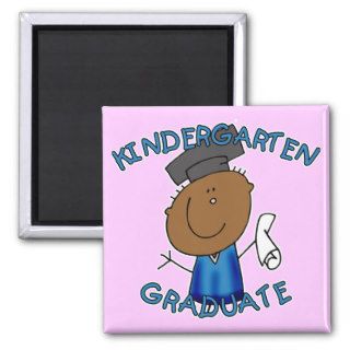 Kindergarten Graduate T shirts Magnets