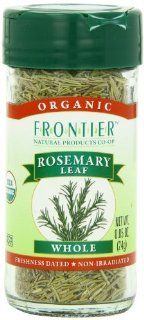 Frontier Natural Products Rosemary Leaf, Og, Whole, 0.85 Ounce  Rosemary Spices And Herbs  Grocery & Gourmet Food