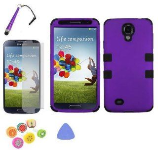 PURPLE Value Combo Screen Protector   Remove Tool   Baseball Touch Pen   Ear Plug Cell Phones & Accessories