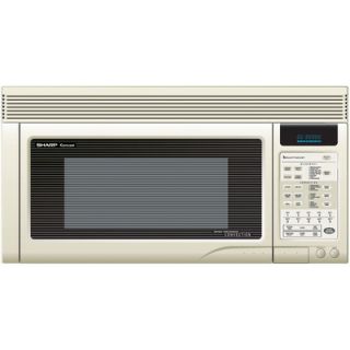 Sharp 850W Over the Range Convection Microwave Oven in Bisque