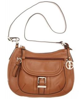 Giani Bernini Handbag, Pebble Leather Double Entry Hobo   Handbags & Accessories