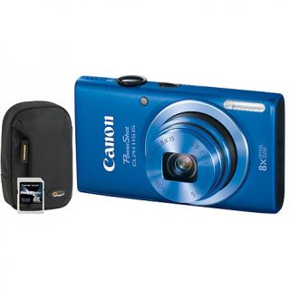 Canon PowerShot ELPH 115 IS 16MP, 720p HD, 8X Optical Zoom Digital Camera   Blu