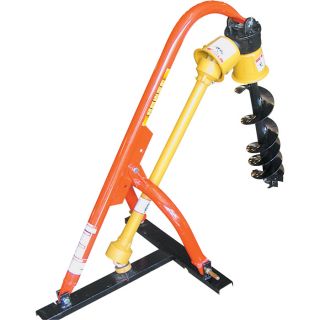 Howse Medium-Duty Post Hole Digger, Model# PHD45  Auger Powerheads, Bits   Extensions
