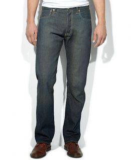 Levis 501 Original Fit Drain Pipe Wash Jeans   Jeans   Men