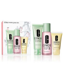 Clinique 3 Step Intro Kit Skin Type 3/4   Gifts & Value Sets   Beauty