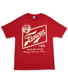 Famous Stars & Straps T Shirt, Renowned Short Sleeve T Shirt   T Shirts   Men