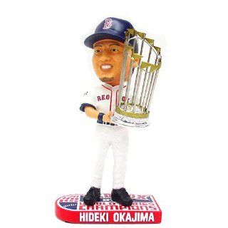Forever Collectibles Boston Red Sox 2007 World Series Champions Hideki Okajima Bobblehead  Sports Related Collectibles  Sports & Outdoors