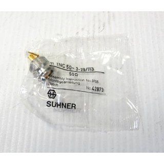 Suhner 11TNC50 3 29/113 Suhner Connector Electronic Components