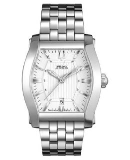 Bulova Accutron Watch, Mens Swiss Stratford Stainless Steel Bracelet 31x29mm 63B158   Watches   Jewelry & Watches