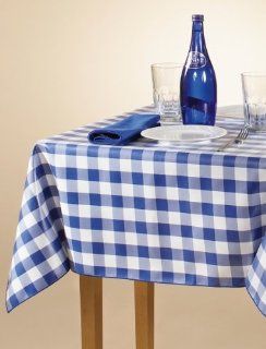 Medline's Standard Table Linens   Color Category 1   60" x 108" Tablecloth, Polycheck Moss Health & Personal Care