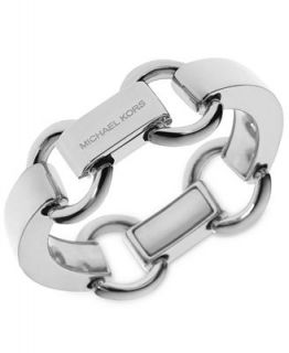 Michael Kors Silver Tone Link Bracelet   Fashion Jewelry   Jewelry & Watches