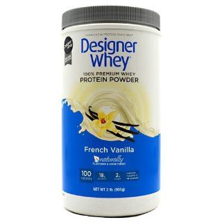 Designer Protein, Designer Whey Protein, French Vanilla Powder, 2 lbs Health & Personal Care