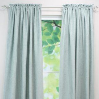 Chooty Rod Pocket Curtain Panel, 54 by 108 Inch, Passion Suede Cloud   Window Treatment Panels