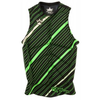 Liquid Force Cardigan Comp Wakeboard Vest Black/Green
