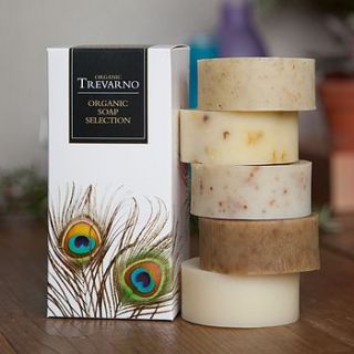 organic soap selection box by organic trevarno