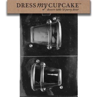Dress My Cupcake DMCAO108SET Chocolate Candy Mold, Champaign Bucket, Set of 6 Kitchen & Dining