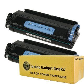 Techno Gadget Geeks 2pk 106 Toner Cartridge for Canon Printer Canon ImageClass MF6530 MF6531 MF6550 MF6560 MF6580 MF6580cx LaserBase MF6530 MF6540PL MF6550PL LaserBase MF6560PL LaserBase MF6580 Black 5000 pages Electronics