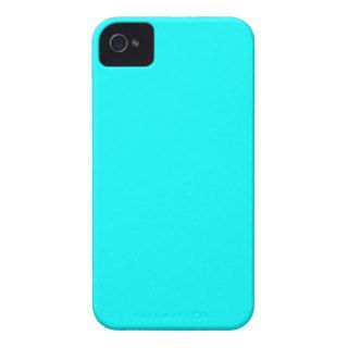 Aqua Color Background Case Mate iPhone 4 Case