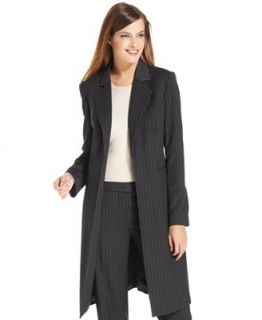 Calvin Klein Jacket, Long Pinstriped Blazer   Jackets & Blazers   Women