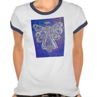Purple Angel T shirt (Image on Front)