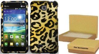 Cheetah Design Hard Snap On Case Cover Faceplate Protector for LG Escape P870 AT&T + Free Texi Gift Box Cell Phones & Accessories