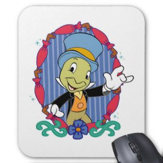 Disney Pinocchio Jiminy Cricket  Mouse Pad