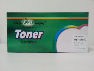 Green Apple Imaging Brand Samsung ML1665 Remanufactured Toner Cartridge,MLT D104S (1,500 Pages)(Works With All Firmwares)