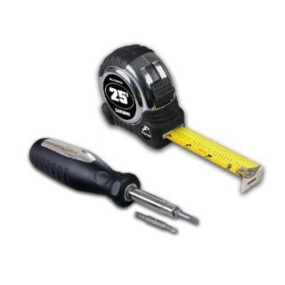 Olympia Tools 88 104 2Pc 6 1 Screwdriver And Tape Measure   Hand Tool Sets  