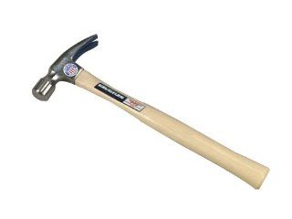 Vaughan 106 02 606S Super Framing Linemans Straight Claw Hammer, 28 Ounce, Smooth Face, Hickory Handle    