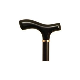 Black Fritz Handle Cane   Mens Health & Personal Care
