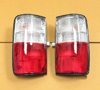 Toyota Hilux Rn85 Ln106 Ute Mk3 Pickup Clear Red Taillamp Tail Light Pair Lh Rh 89 90 91 92 93 94 95 96 95 97  Automotive Electronic Security Products 