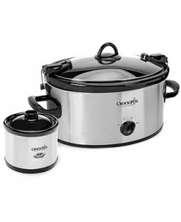 Crock Pot SCCPVL603S Slow Cooker, Cook & Carry with Little Dipper Warmer   Electrics   Kitchen