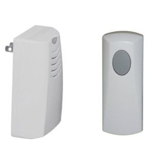 Honeywell RCWL105A1003/N Plug in Wireless Door Chime and Push Button   Wireless Doorbell  