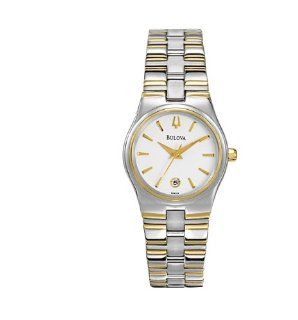 Bulova Two tone Stainless Steel Ladies Watch 98M102 at  Women's Watch store.
