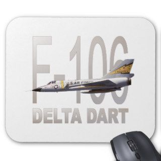 F 106 Delta Dart Fighter Jet Aircraft Mouse Mat