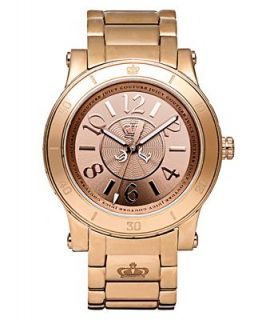 Juicy Couture Watch, Womens HRH Rose Gold Tone Stainless Steel Bracelet 1900828   Watches   Jewelry & Watches