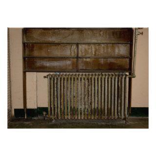 Rusty Radiator (Room Heater) at Alcatraz Prison Personalized Invitation