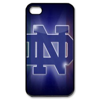 Personalized Notre Dame Fighting Irish Hard Case for Apple iphone 4/4s case BB102 Cell Phones & Accessories